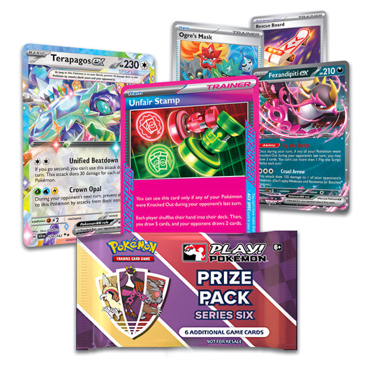 Pokémon TCG: Pokémon prize pack series six (inglés)
