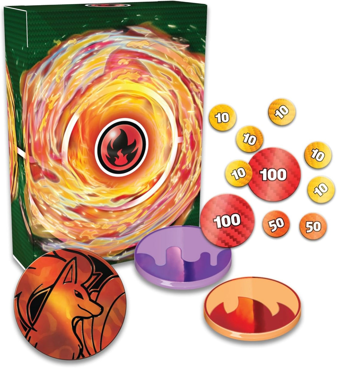 Pokémon Ninetales EX deluxe battle deck (inglés)