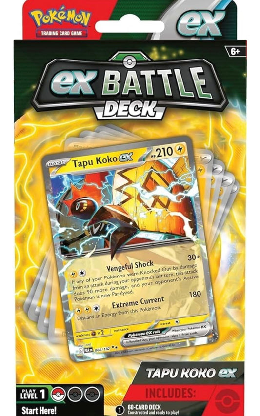 Pokémon TCG: Tapu koko EX battle deck (inglés)