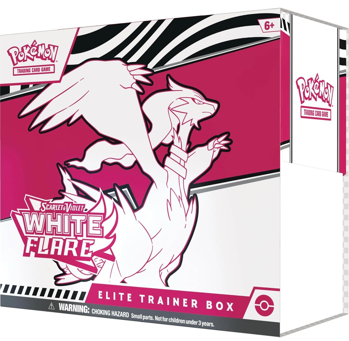 Pokemon TCG: Scarlet & Violet White flare Elite Trainer Box en inglés