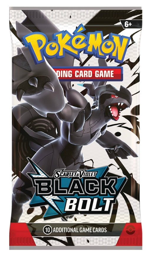 Pokémon TCG: Black bolt & White flare poster collection box SV10.5 (inglés)