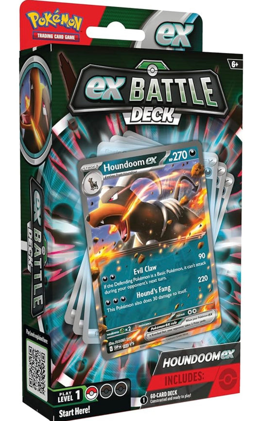 Pokémon TCG: Houndoom EX battle deck (inglés)
