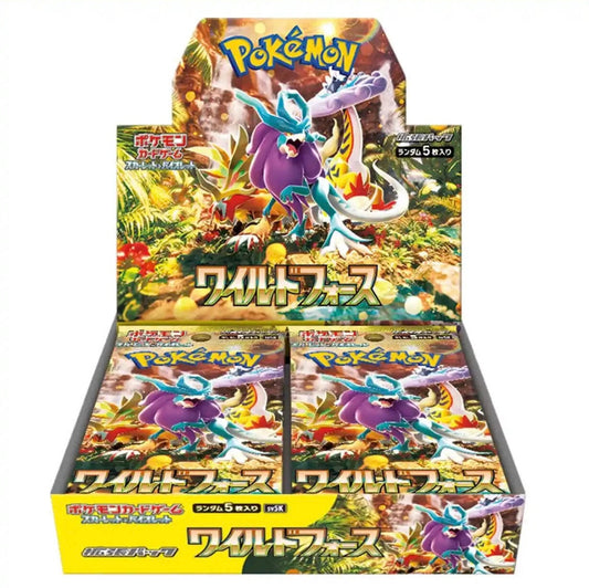 Pokémon TCG: Scarlet & Violet Wild Force booster box SV5K (japonés)