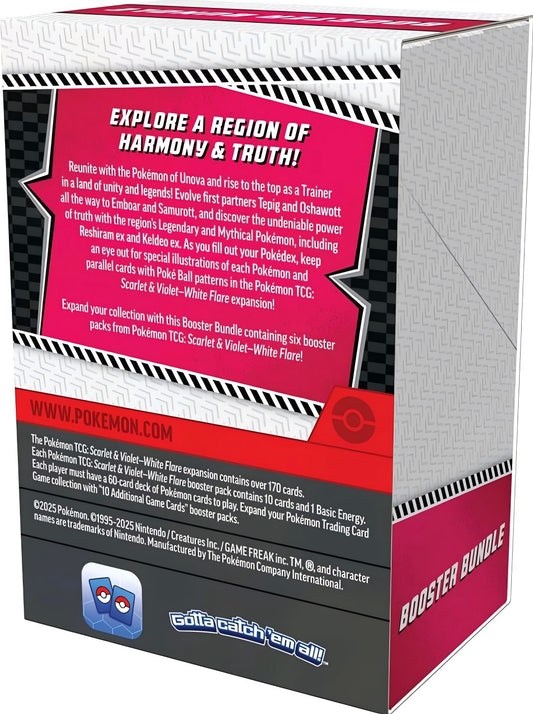 Pokémon TCG: Scarlet & Violet White Flare Booster bundle (inglés)