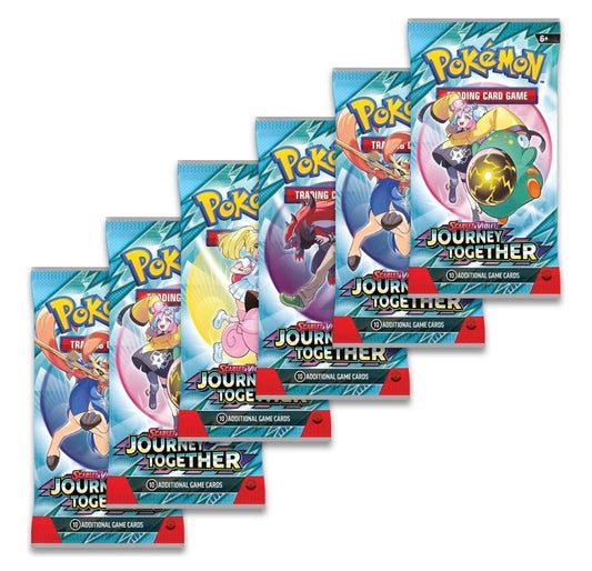 Pokémon TCG: Scarlet & Violet Journey together booster bundle (inglés)