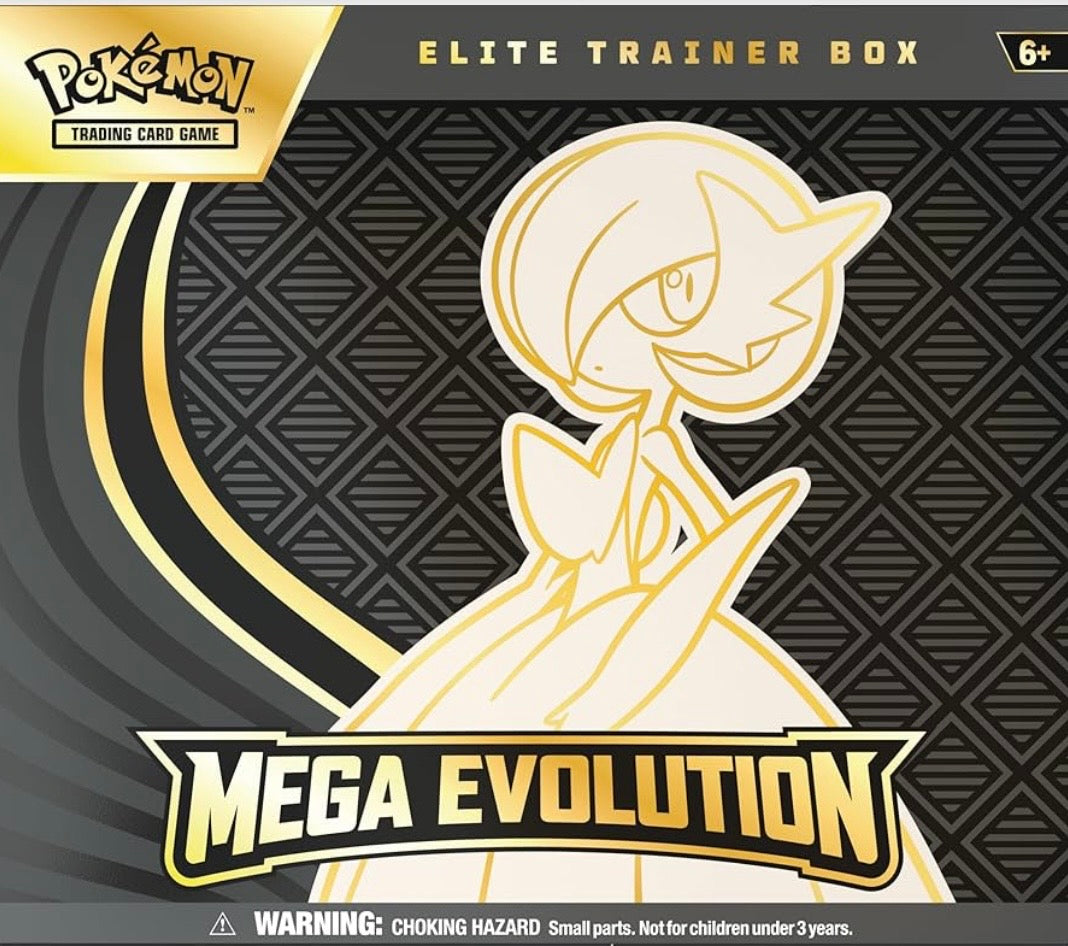 Pokémon TCG: Mega evolution Mega Gardevior Elite Trainer Box (inglés) case incluido