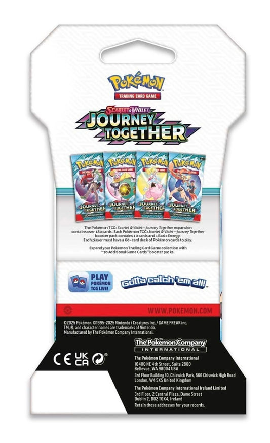 Pokémon TCG: Scarlet & Violet Journey Together Sleeved Booster Pack (inglés)