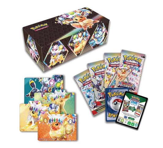 Pokémon TCG: Scarlet & Violet Prismatic evolutions surprise box (inglés)