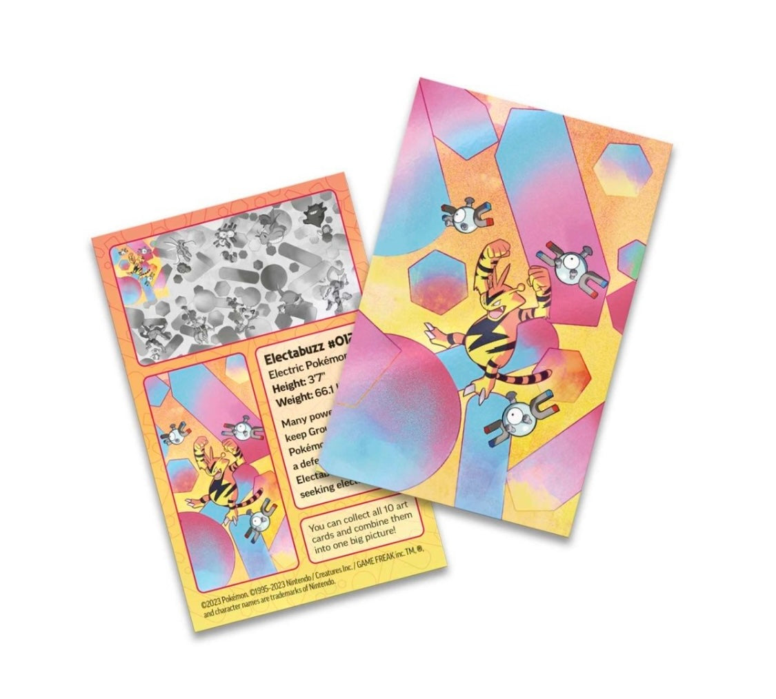 Pokémon TCG: Scarlet & Violet 151 Mini Tin Electabuzz & Magnemite (inglés)