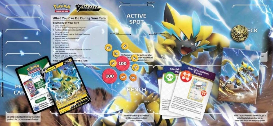 Pokémon TCG: Zeraora Vbattle deck (inglés)