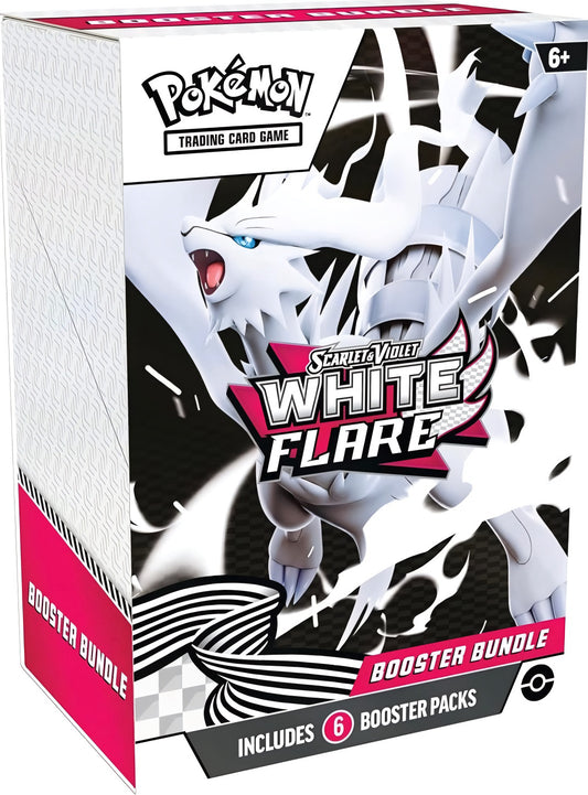 Pokémon TCG: Scarlet & Violet White Flare Booster bundle (inglés)