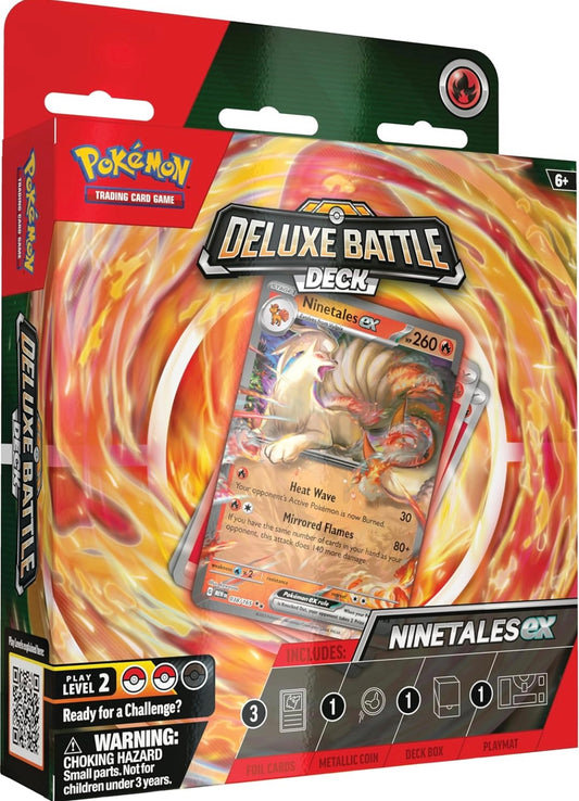 Pokémon Ninetales EX deluxe battle deck (inglés)