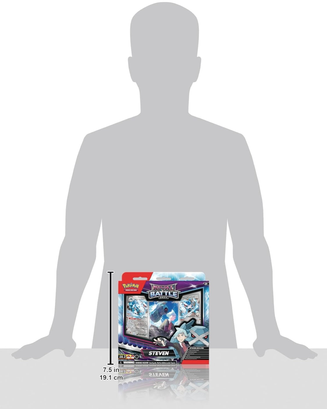 Pokémon TCG: Rival battle deck Steven (inglés)
