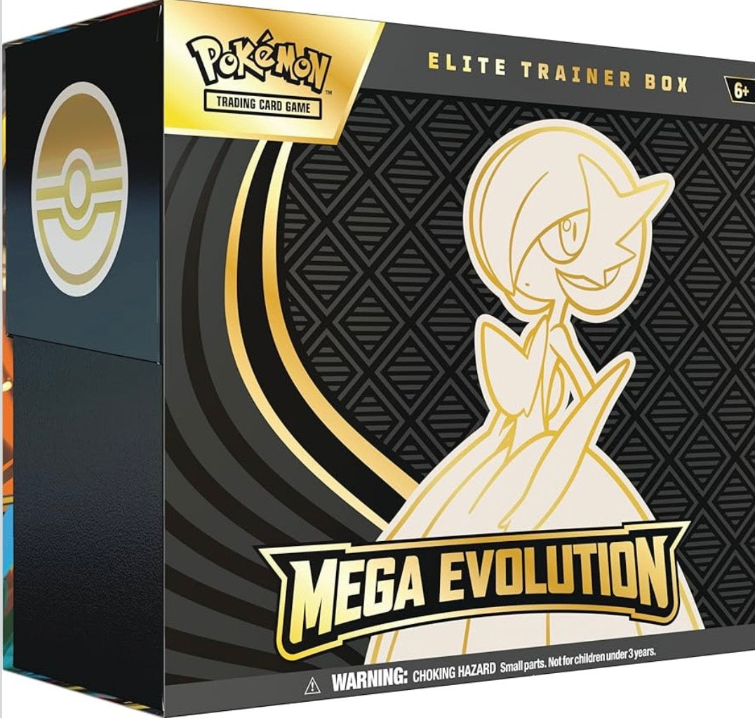 Pokémon TCG: Mega evolution Mega Gardevior Elite Trainer Box (inglés) case incluido