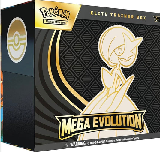 Pokémon TCG: Mega evolution Mega Gardevior Elite Trainer Box (inglés) case incluido