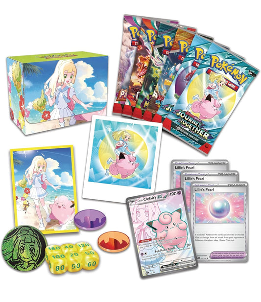 Pokémon TCG: Lillie Premium Tournament Caja de colección en inglés