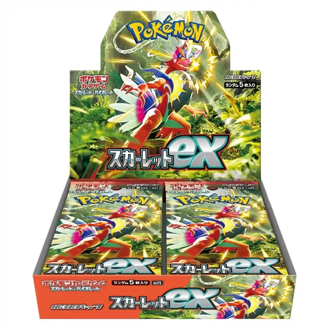 Pokémon TCG: Scarlet & Violet Scarlet EX booster box SV1S (japonés)