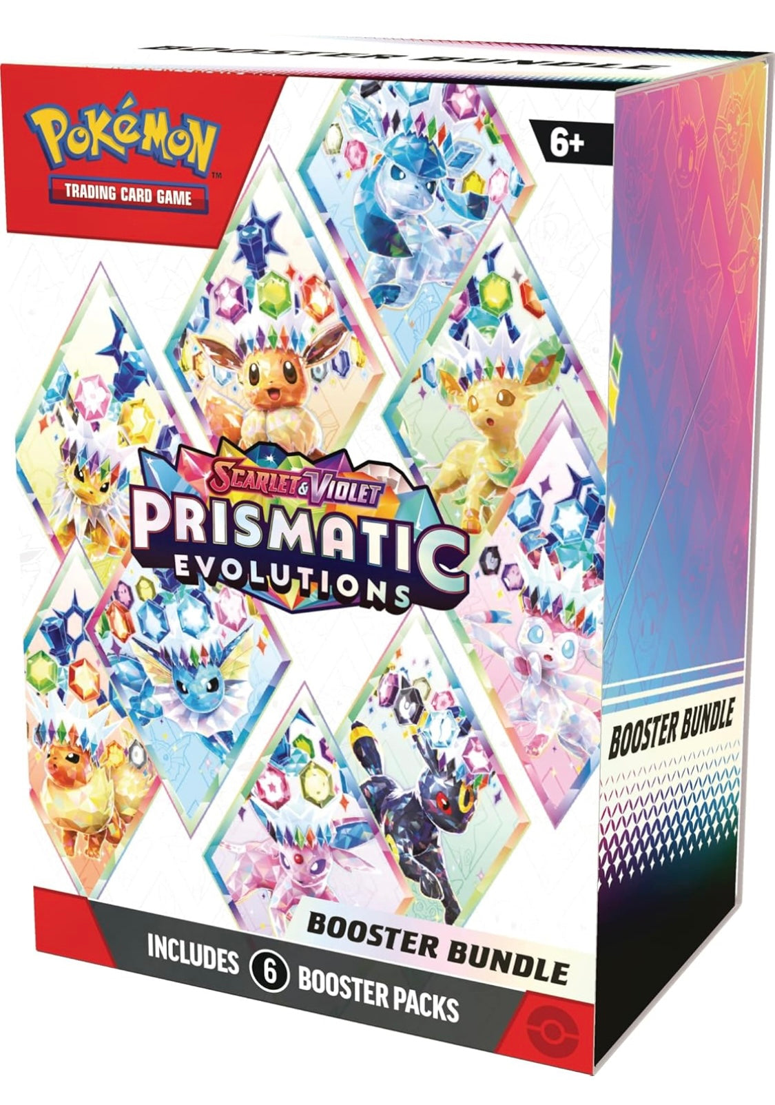 Pokémon TCG: Scarlet & Violet prismatic evolution booster bundle (inglés)