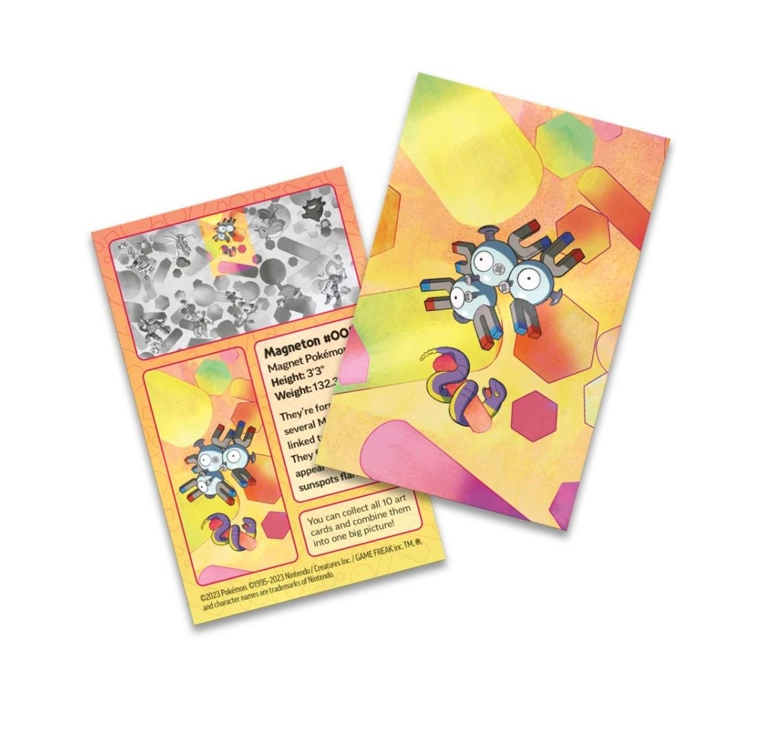 Pokémon TCG: Scarlet & Violet 151 Mini Tin Magneton & Ekans (inglés)