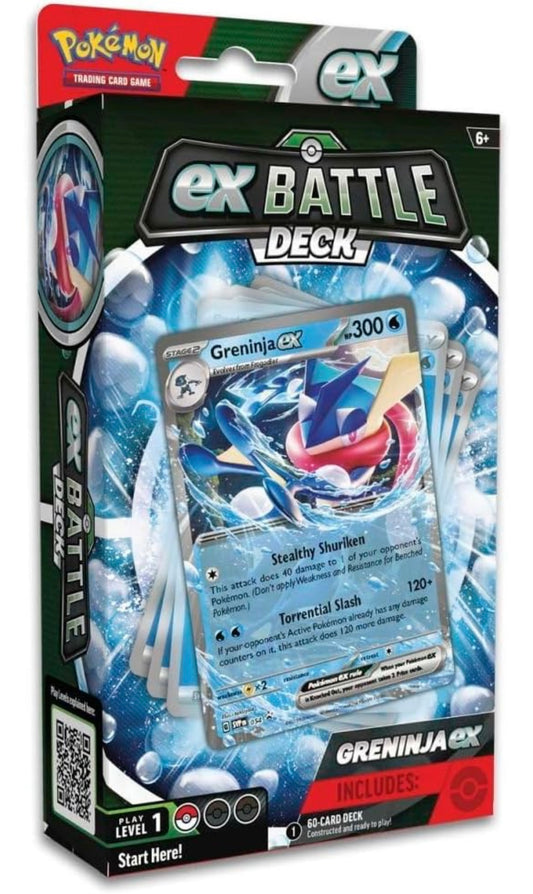 Pokémon TCG: Greninja EX battle deck (inglés)