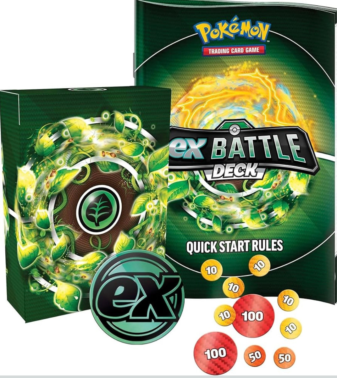 Pokémon TCG: iron leaves EX battle deck (inglés)