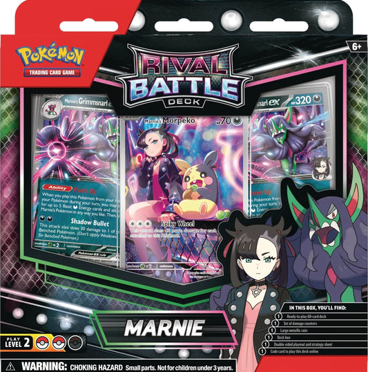 Pokémon Rival battle deck Marnie (inglés)