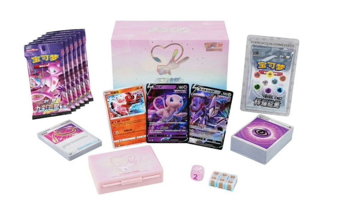 Pokémon TCG: Mew Construction of advanced Box version china
