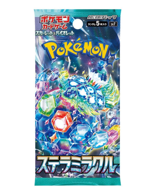 Pokémon TCG: Scarlet & Violet Stellar Miracle booster box SV7 (japonés)