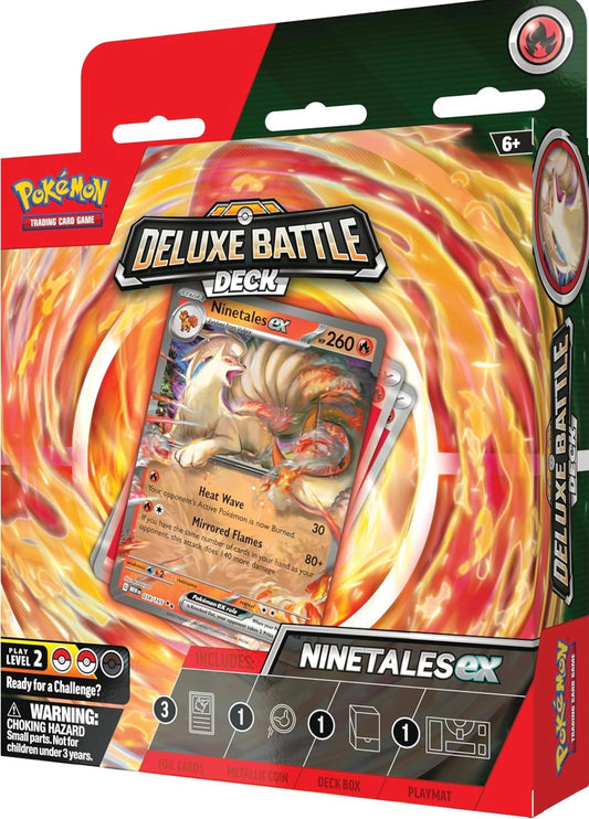 Pokémon Ninetales EX deluxe battle deck (inglés)
