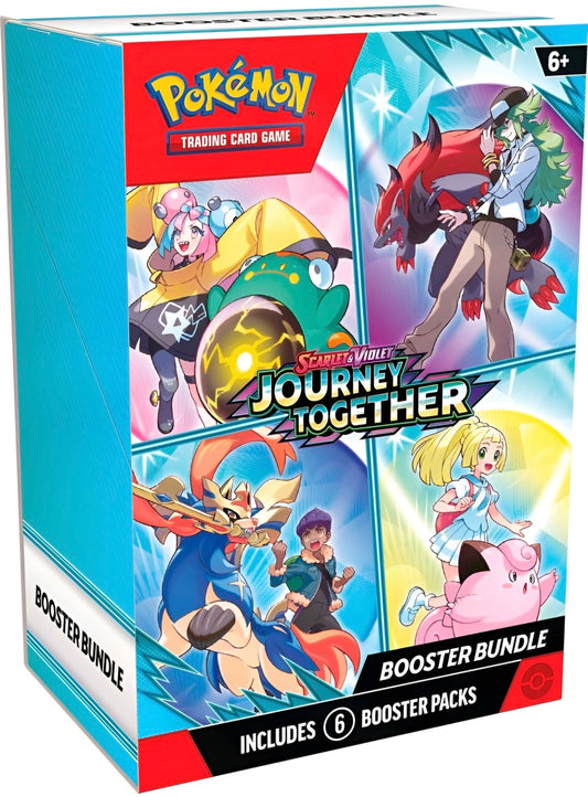 Pokémon TCG: Scarlet & Violet Journey together booster bundle (inglés)