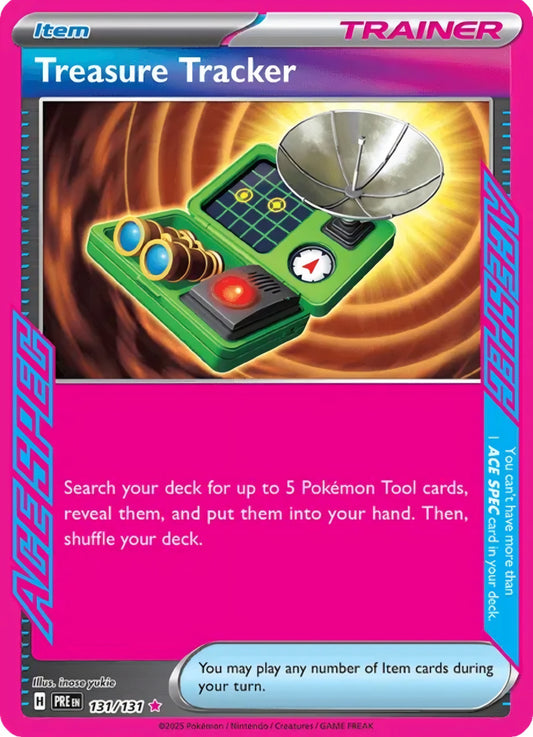 Pokémon TCG: Treasure Tracker 131/131 {UR} PREEN (ING)