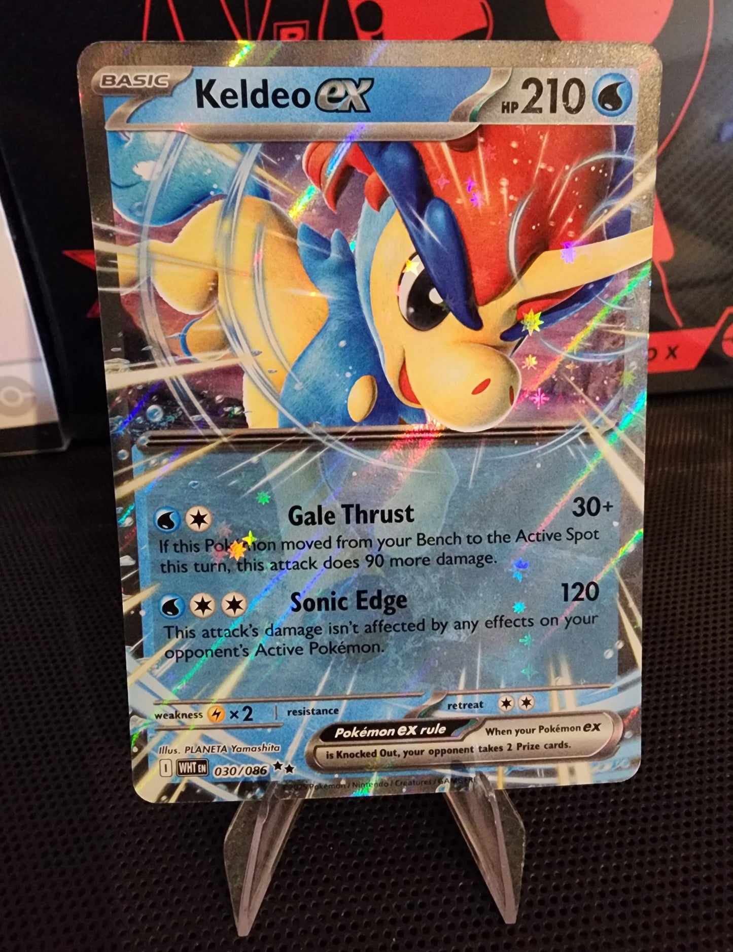 Pokémon TCG: Keldeo ex 030/086 {RR} White Flare (ING)