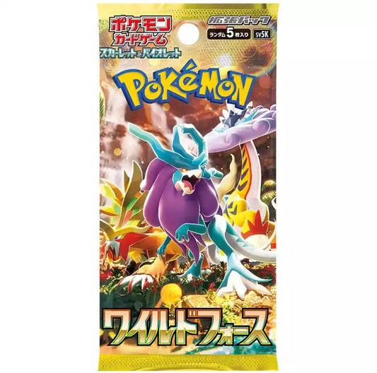 Pokémon TCG: Scarlet & Violet Wild Force booster box SV5K (japonés)