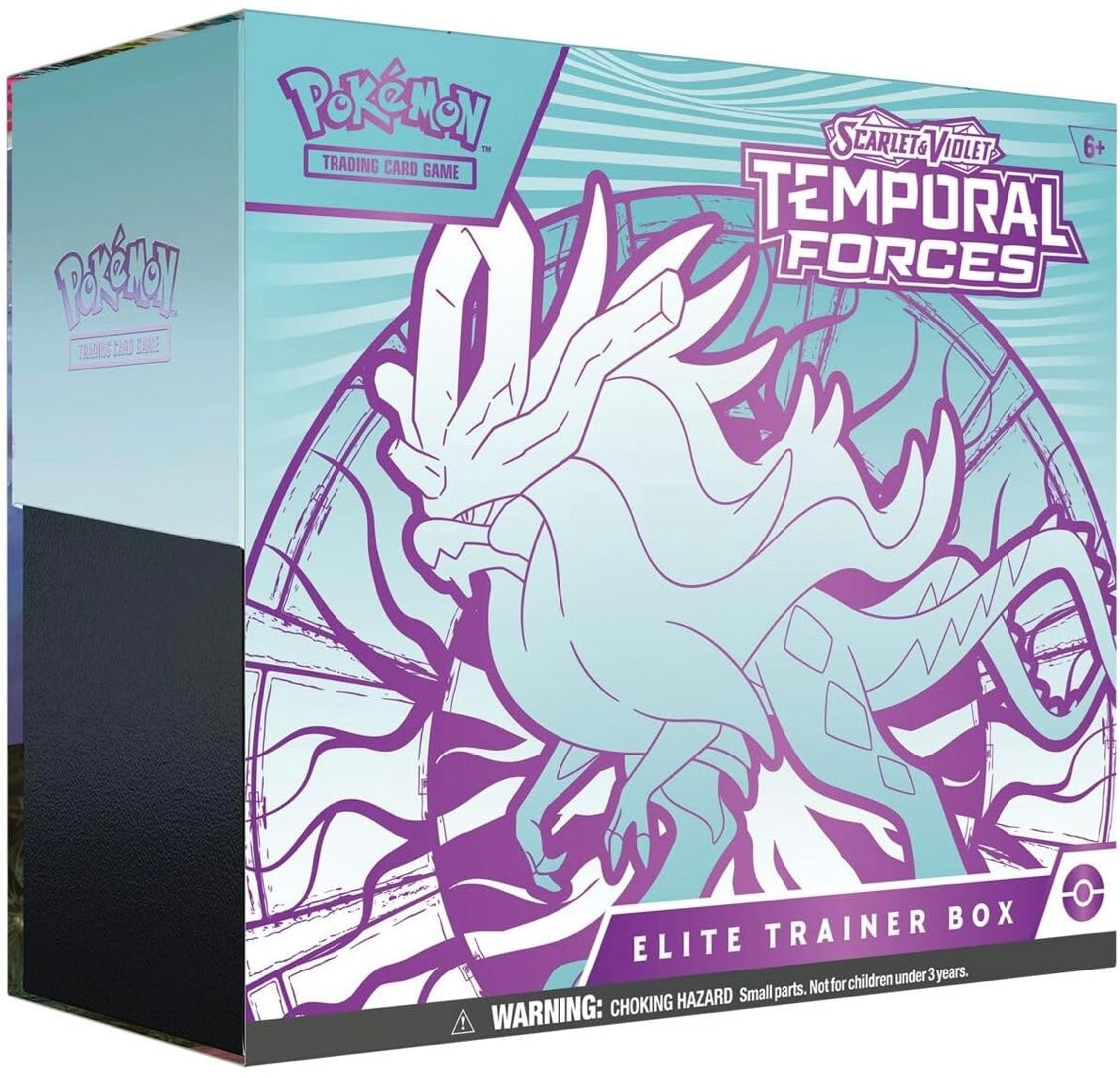 Pokémon TCG: Scarlet & Violet Temporal Forces Trainer Box en inglés