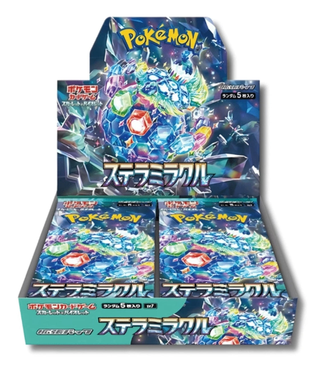 بوكيمون TCG: صندوق تعزيز Stellar Miracle Scarlet & Violet SV7 (باللغة اليابانية)