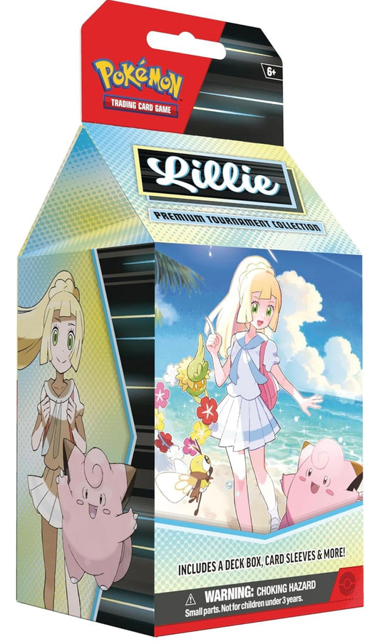 Pokémon TCG: Lillie Premium Tournament Caja de colección en inglés