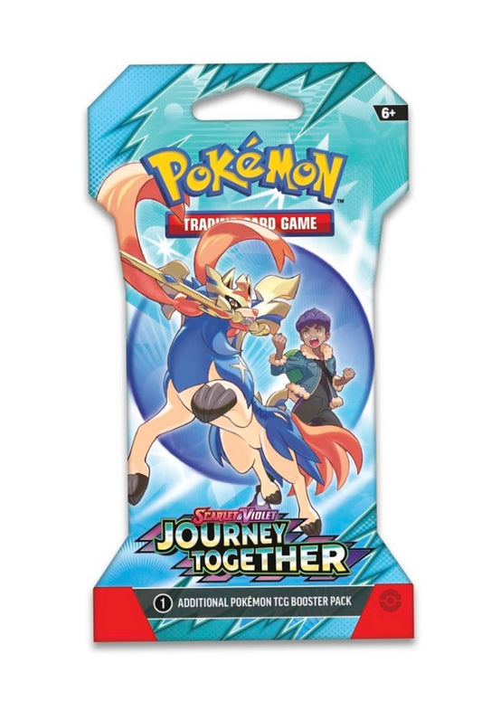 Pokémon TCG: Scarlet & Violet Journey Together Sleeved Booster Pack (inglés)
