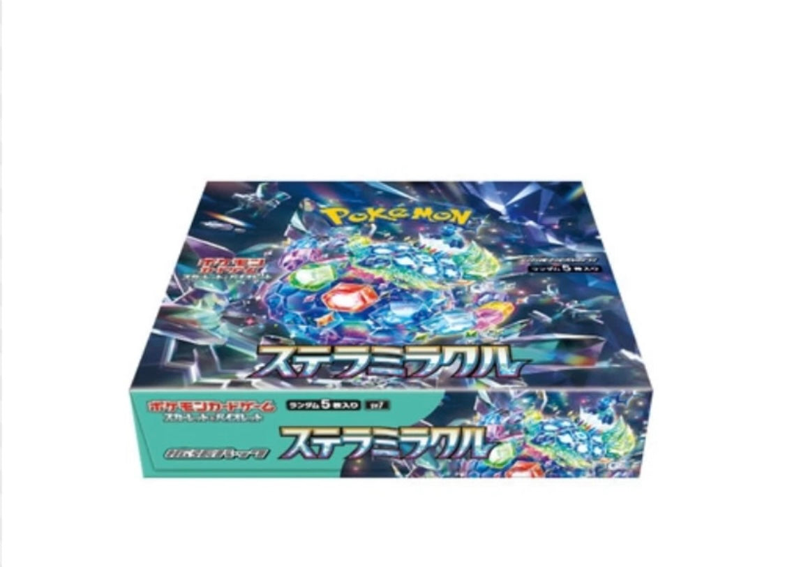 بوكيمون TCG: صندوق تعزيز Stellar Miracle Scarlet & Violet SV7 (باللغة اليابانية)