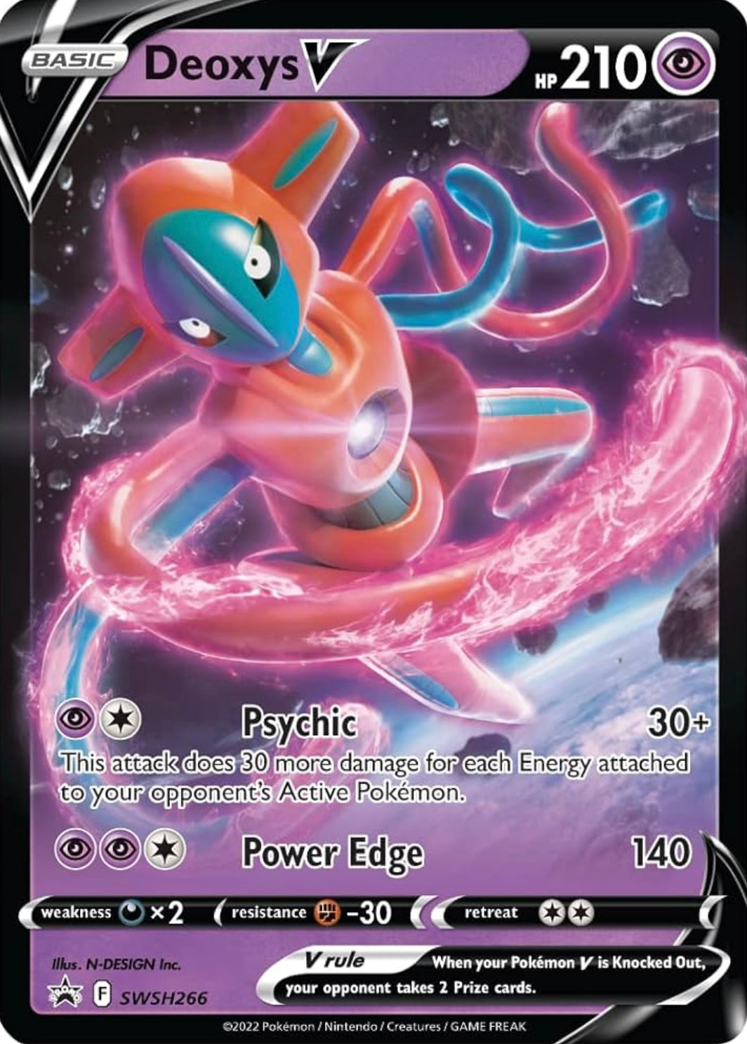 Pokémon TCG: Deoxys Vbattle deck (inglés)