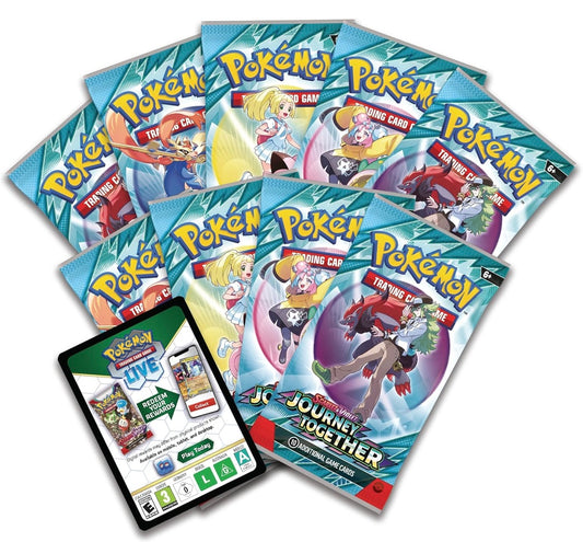 Pokémon TCG: Scarlet & Violet Journey Together Elite Trainer Box (inglés) case incluido