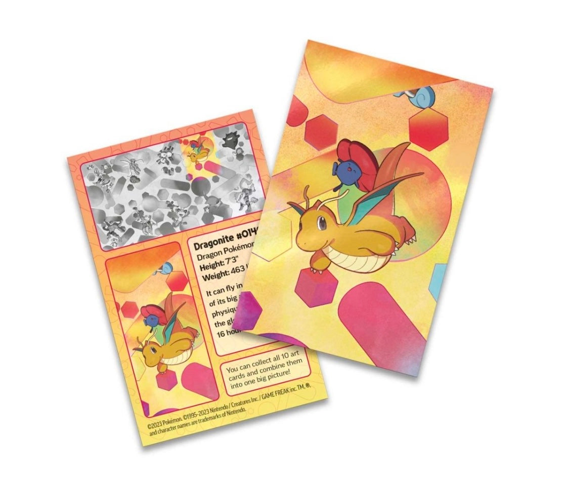 Pokémon TCG: Scarlet & Violet 151 Mini Tin Dragonite & Vileplume (inglés)