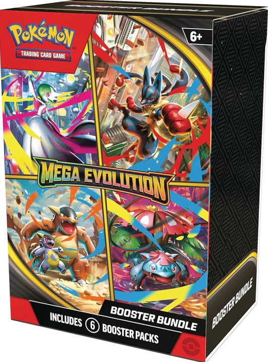 Pokémon TCG: Mega Evolution Booster Bundle (inglés)
