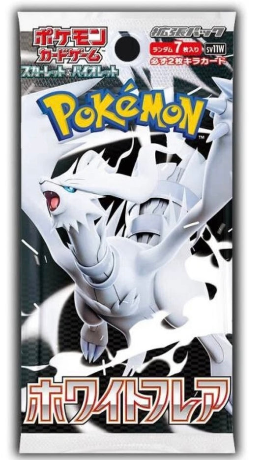 Pokémon white flare (SV11W) booster pack japonés