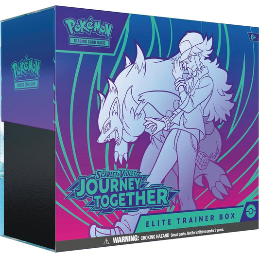 Pokémon TCG: Scarlet & Violet Journey Together Elite Trainer Box (inglés) case incluido