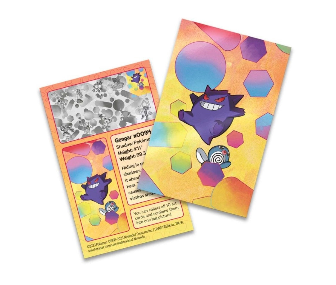 Pokémon TCG: Scarlet & Violet 151 Mini Tin Gengar & Poliwag (inglés)