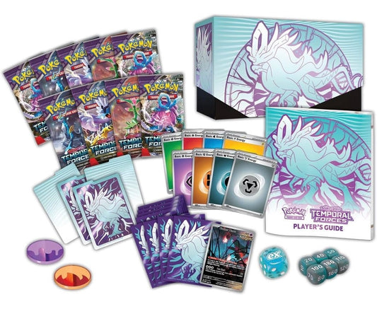 Pokémon TCG: Scarlet & Violet Temporal Forces Trainer Box (inglés) case incluido