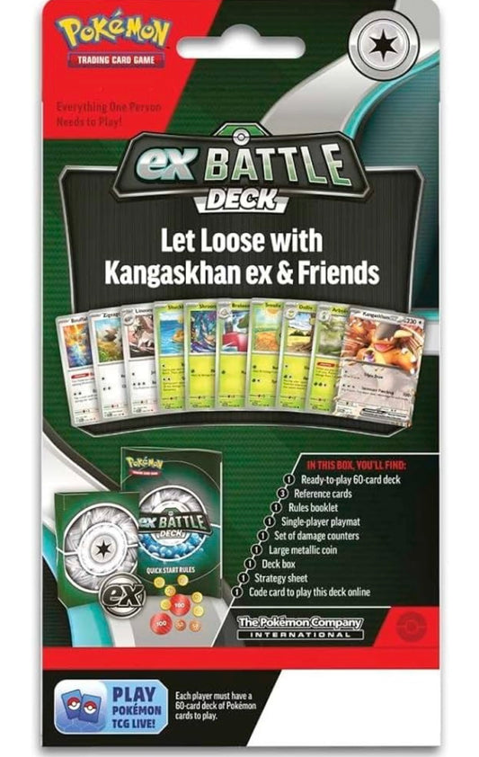 Pokémon TCG: kangaskhan EX battle deck (inglés)