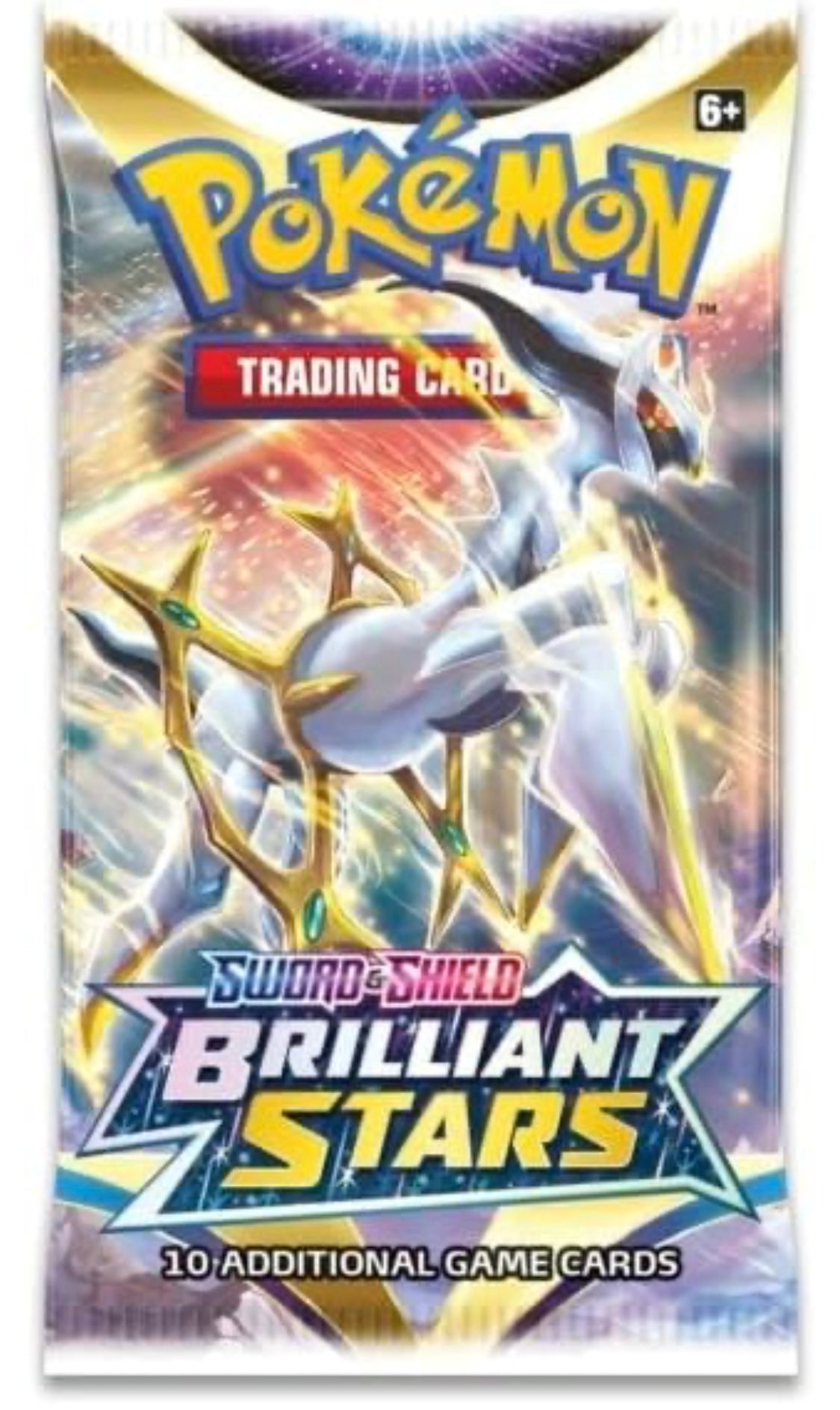 Pokémon Sword & shield brilliant stars booster pack y 5 cartas (inglés)