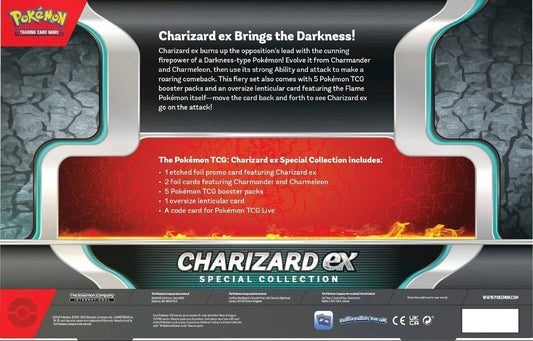 Pokémon TCG: Charizard EX Special collection box (inglés)