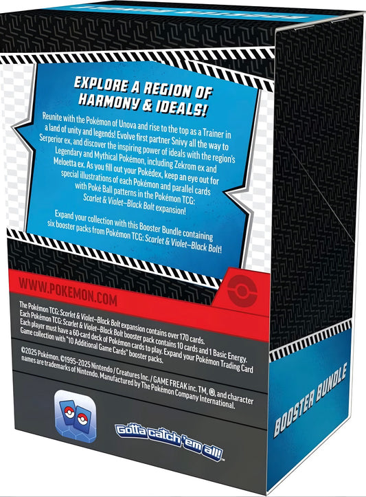 Pokémon TCG: Scarlet & Violet Black bolt Booster bundle (inglés)